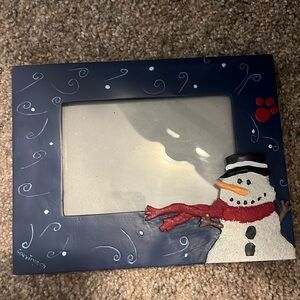 🩵5/$15🩵 Snowman 4X6 Pixture Frame